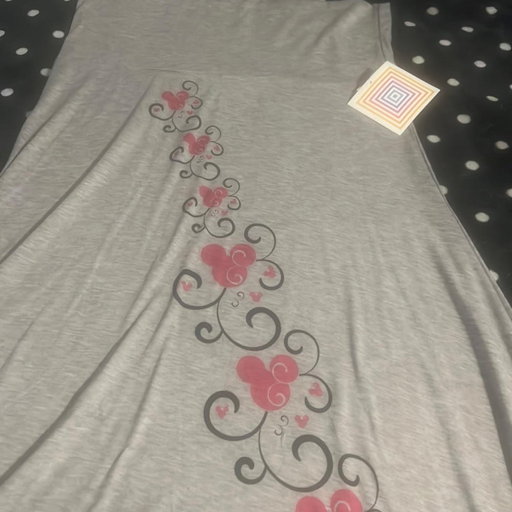 Lularoe Maxi skirt with Mickey design